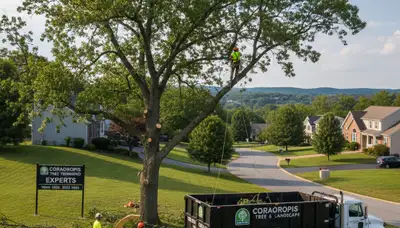 Professional tree removal service in Pittsburgh PA by certified arborists