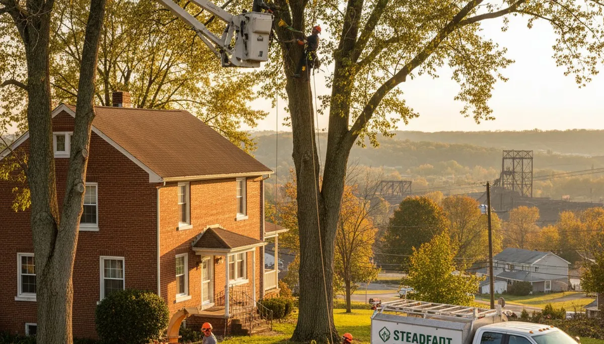 Professional tree removal service in Pittsburgh PA by certified arborists
