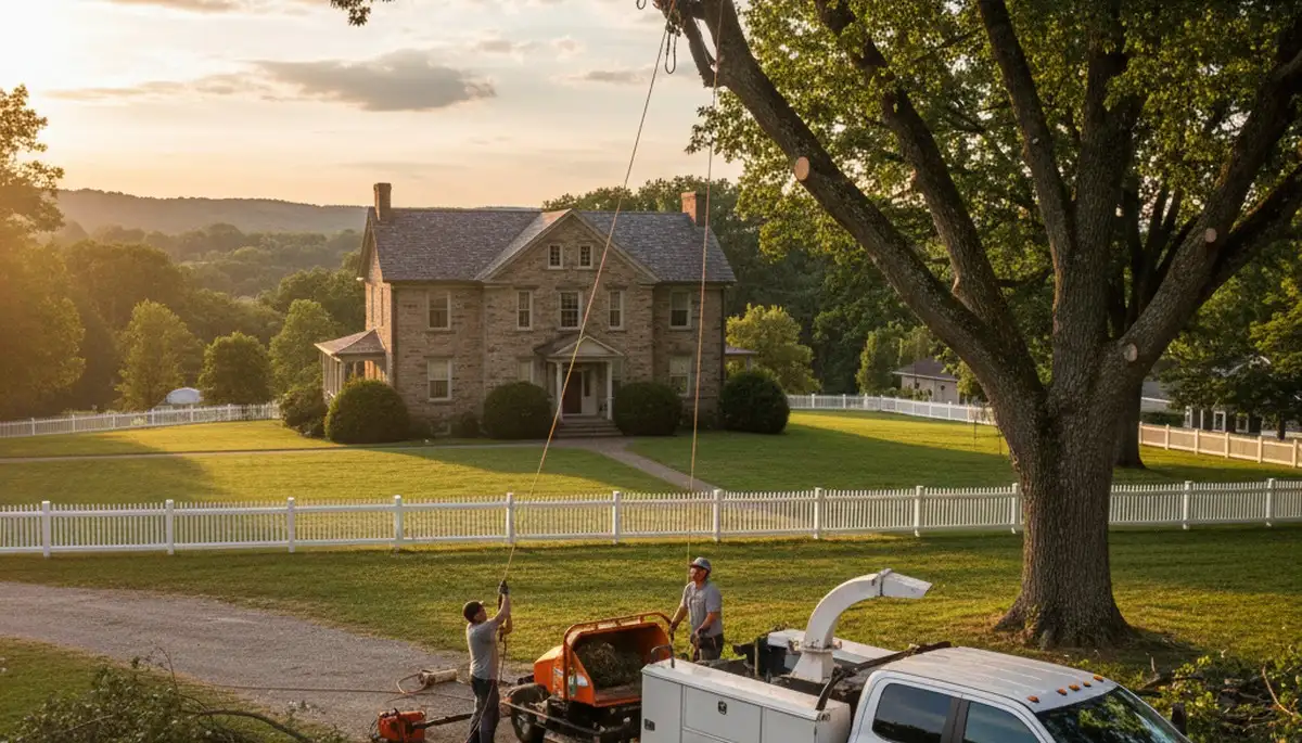 Professional tree removal services in Pittsburgh PA by expert arborists