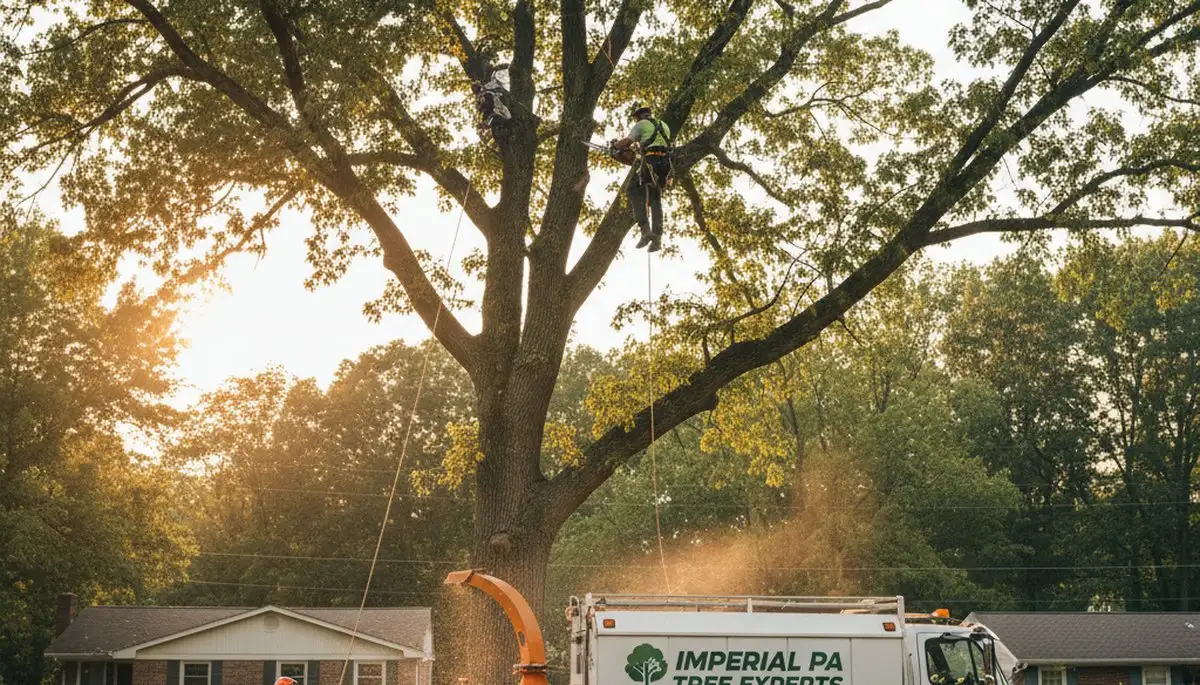 Professional tree removal service in Pittsburgh, PA by expert arborists at Tree Trimming Pittsburgh PA